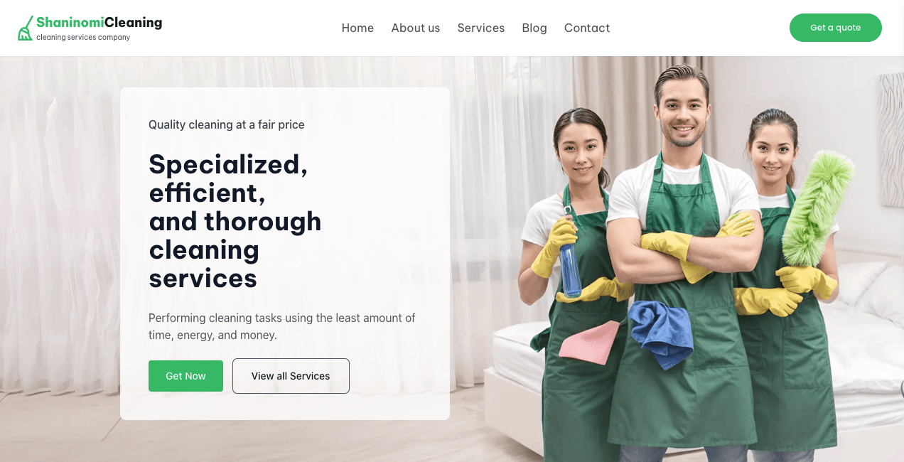 ProCleaning Website